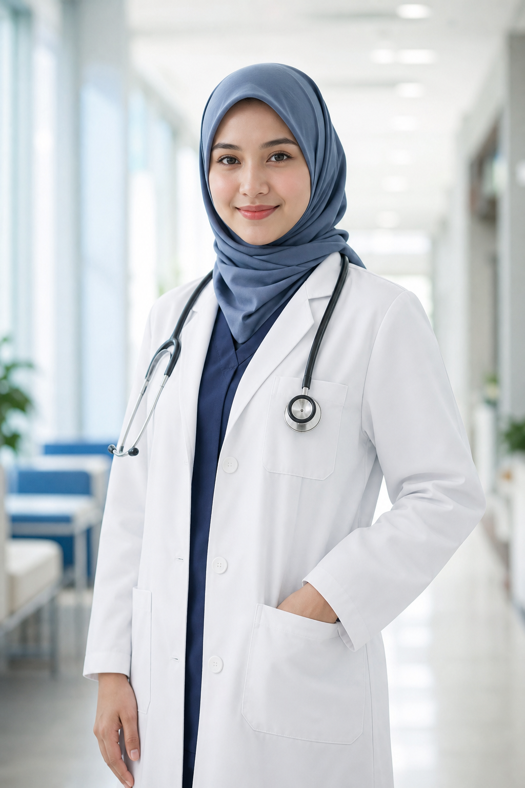 Dokter berhijab RS Demo